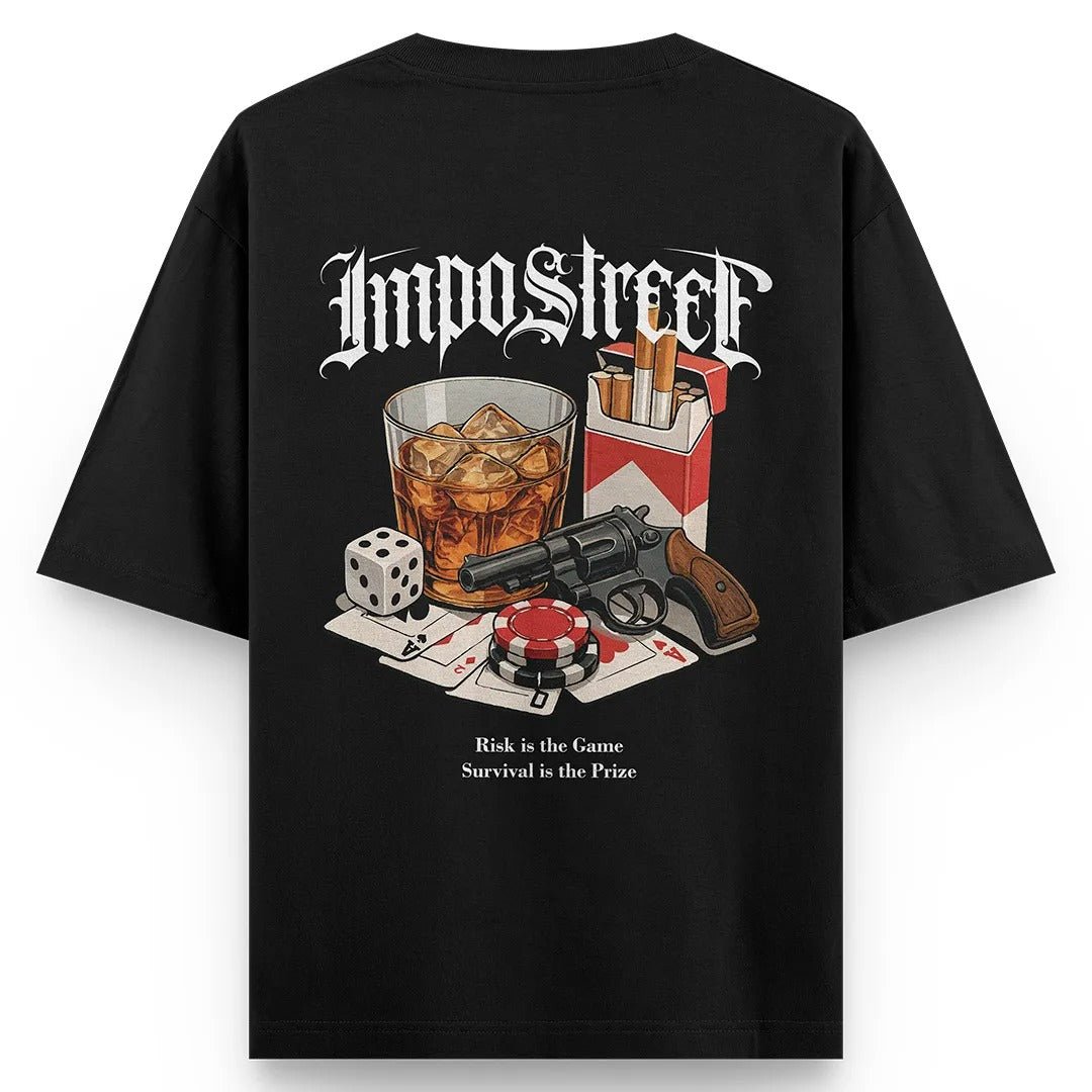 Camiseta Heavy Oversized Play The Game