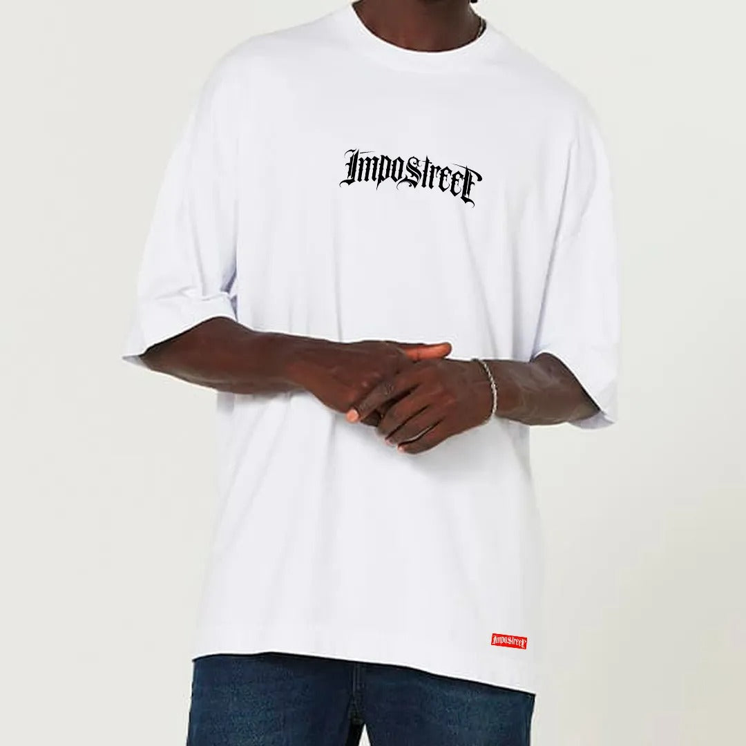 Camiseta Heavy Oversized Logo Lettering