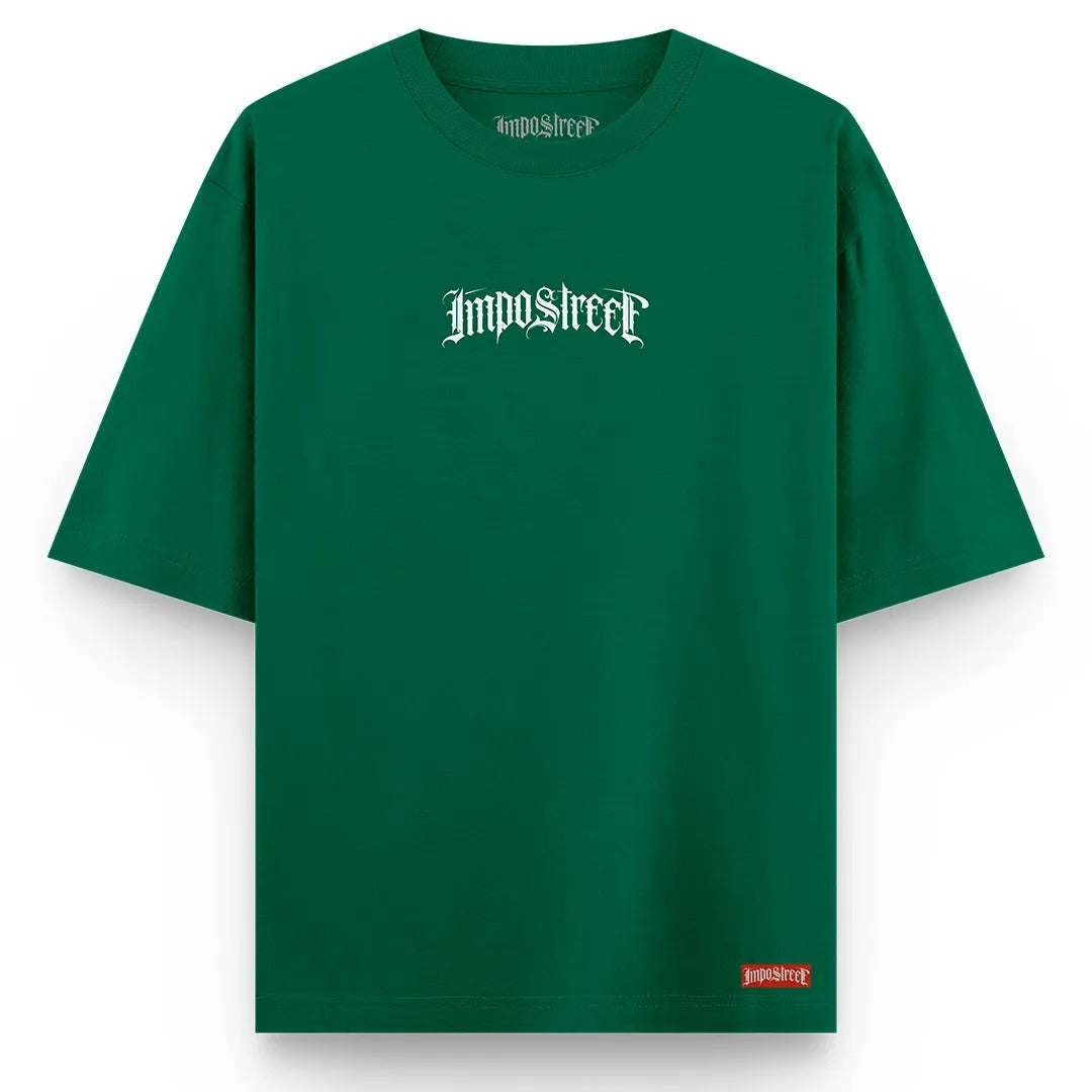 Camiseta Heavy Oversized Logo Lettering