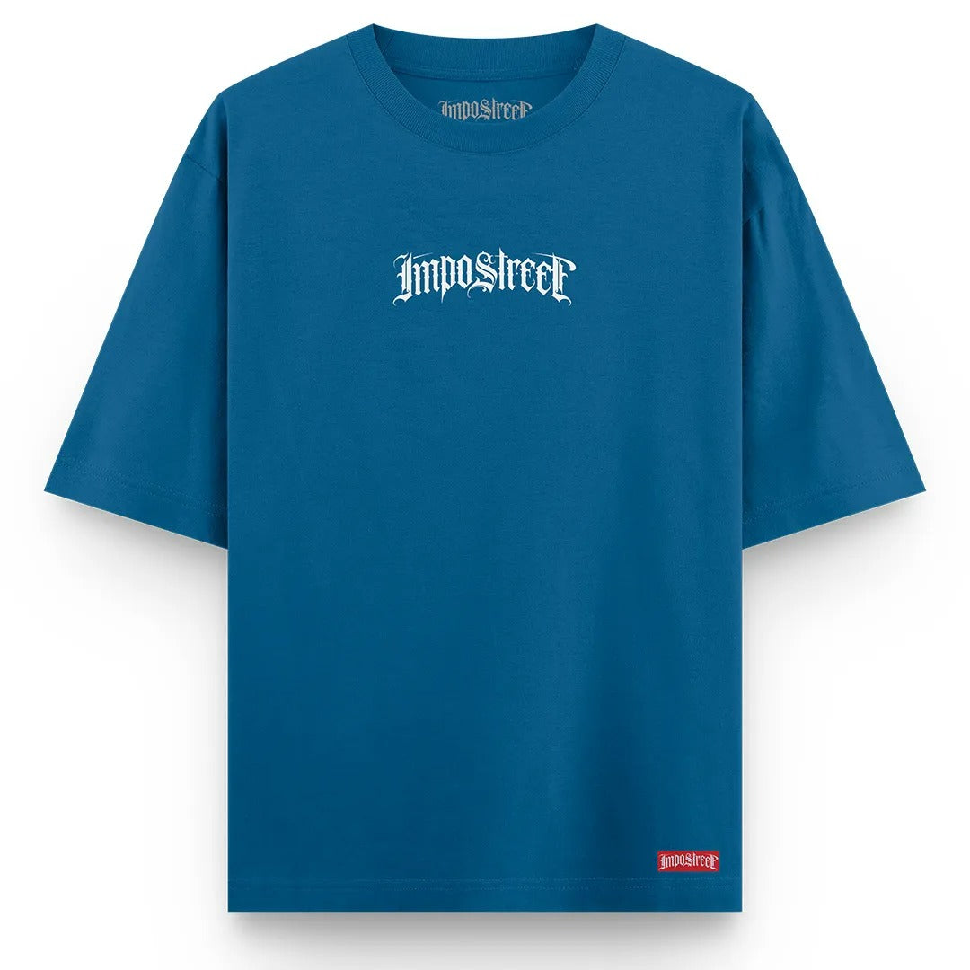 Camiseta Heavy Oversized Logo Lettering