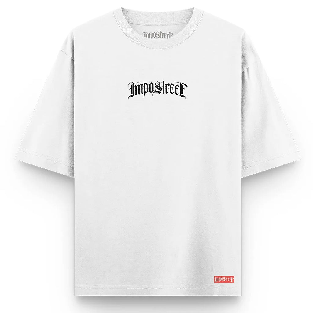 Camiseta Heavy Oversized Logo Lettering
