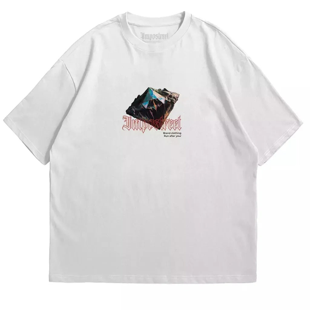 Camiseta Street Heavy Oversized Diamond Run After Your