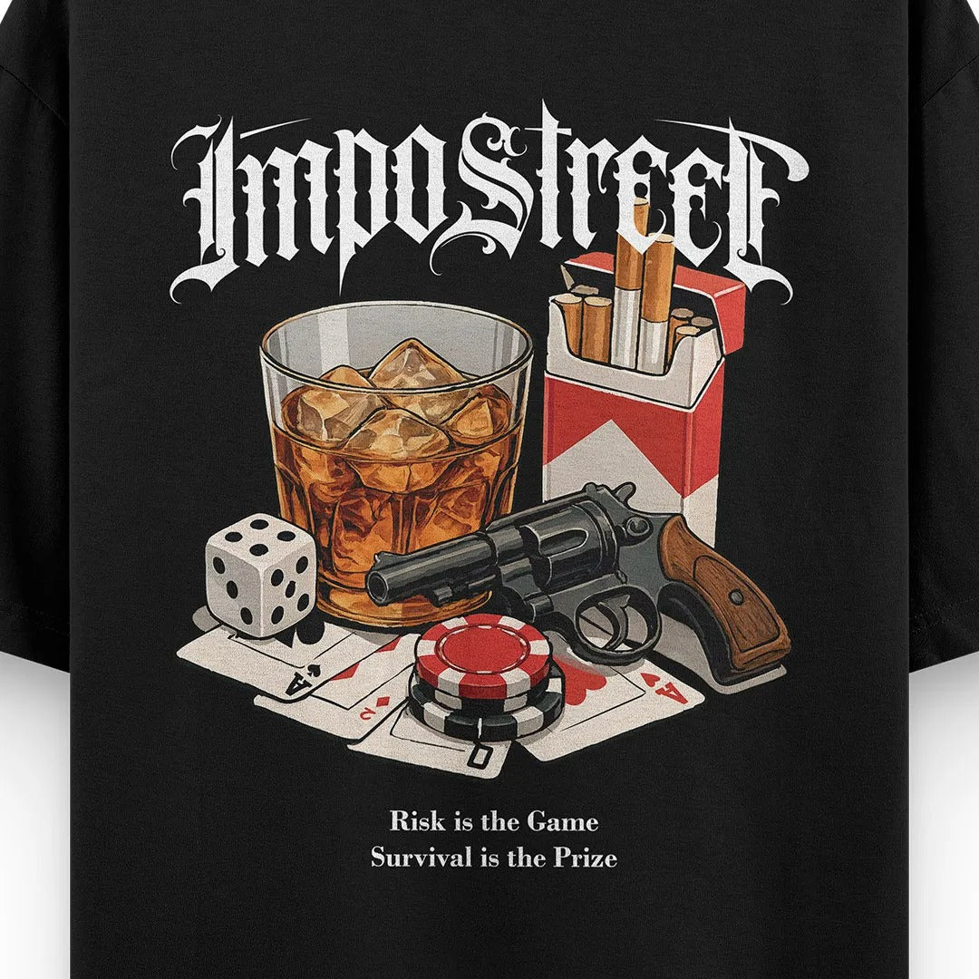 Camiseta Heavy Oversized Play The Game