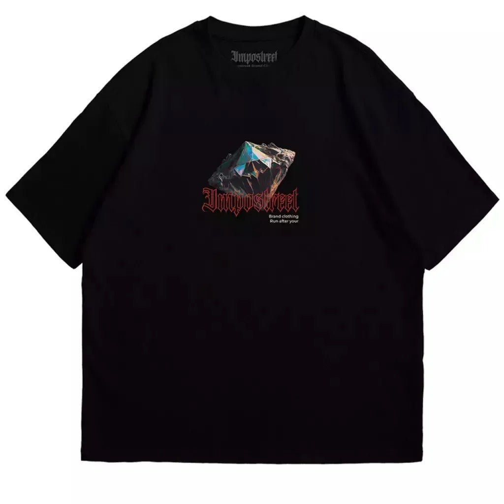 Camiseta Street Heavy Oversized Diamond Run After Your