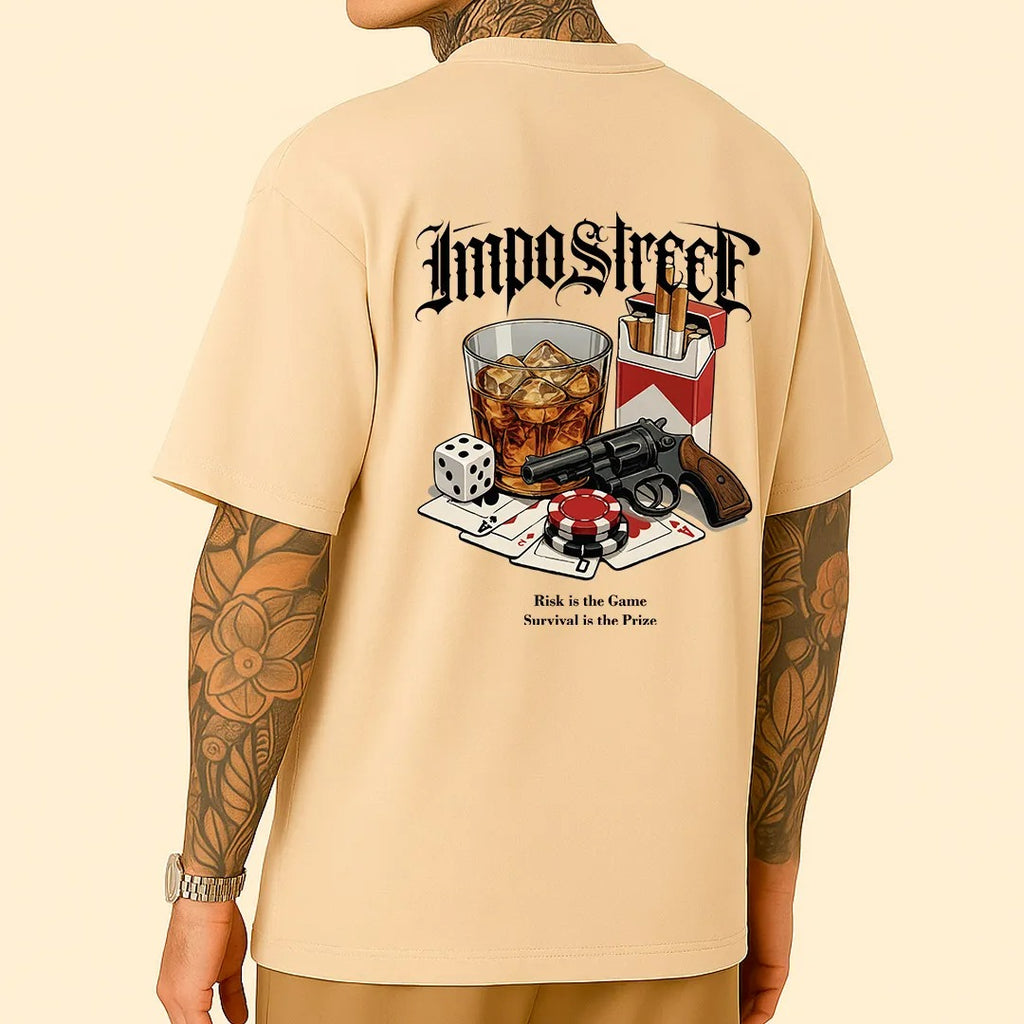 Camiseta Heavy Oversized Play The Game