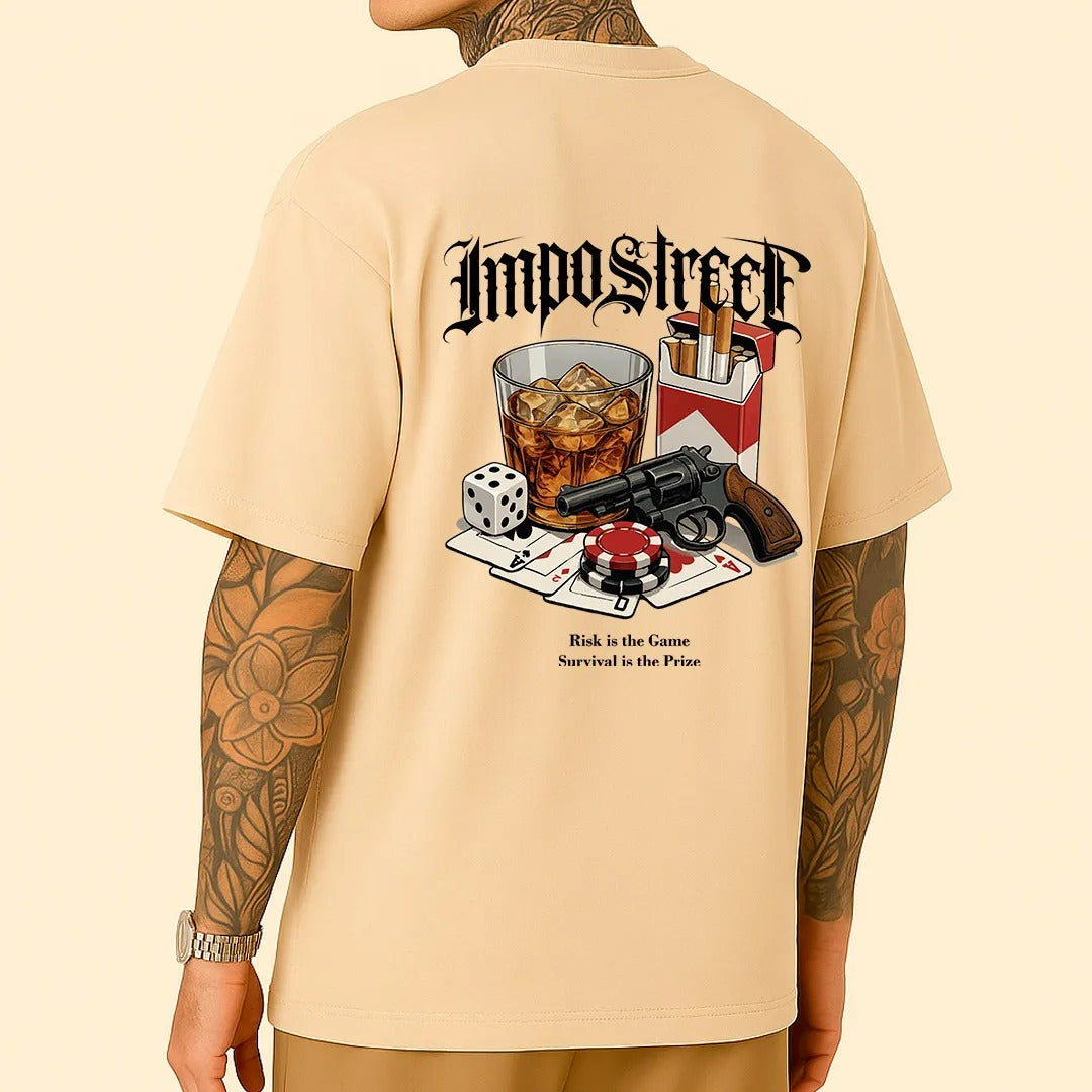 Camiseta Heavy Oversized Play The Game