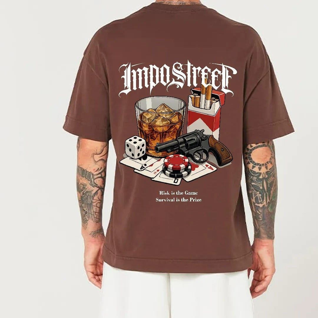 Camiseta Heavy Oversized Play The Game