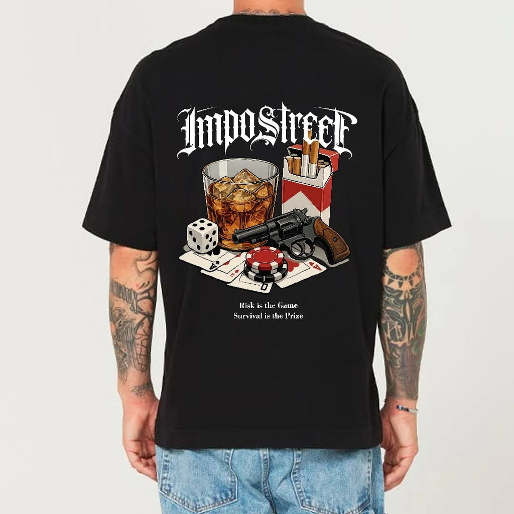 Camiseta Heavy Oversized Play The Game