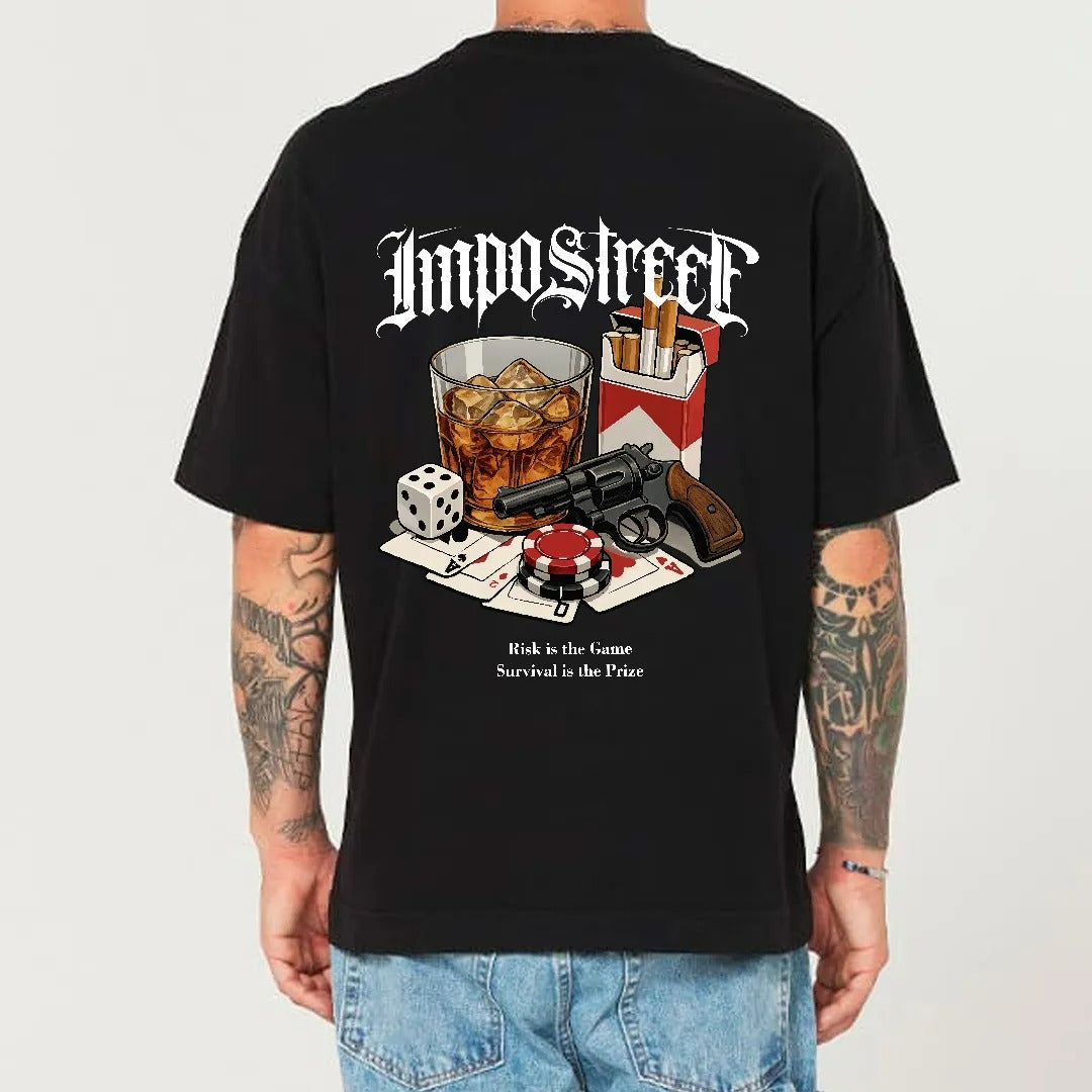 Camiseta Heavy Oversized Play The Game